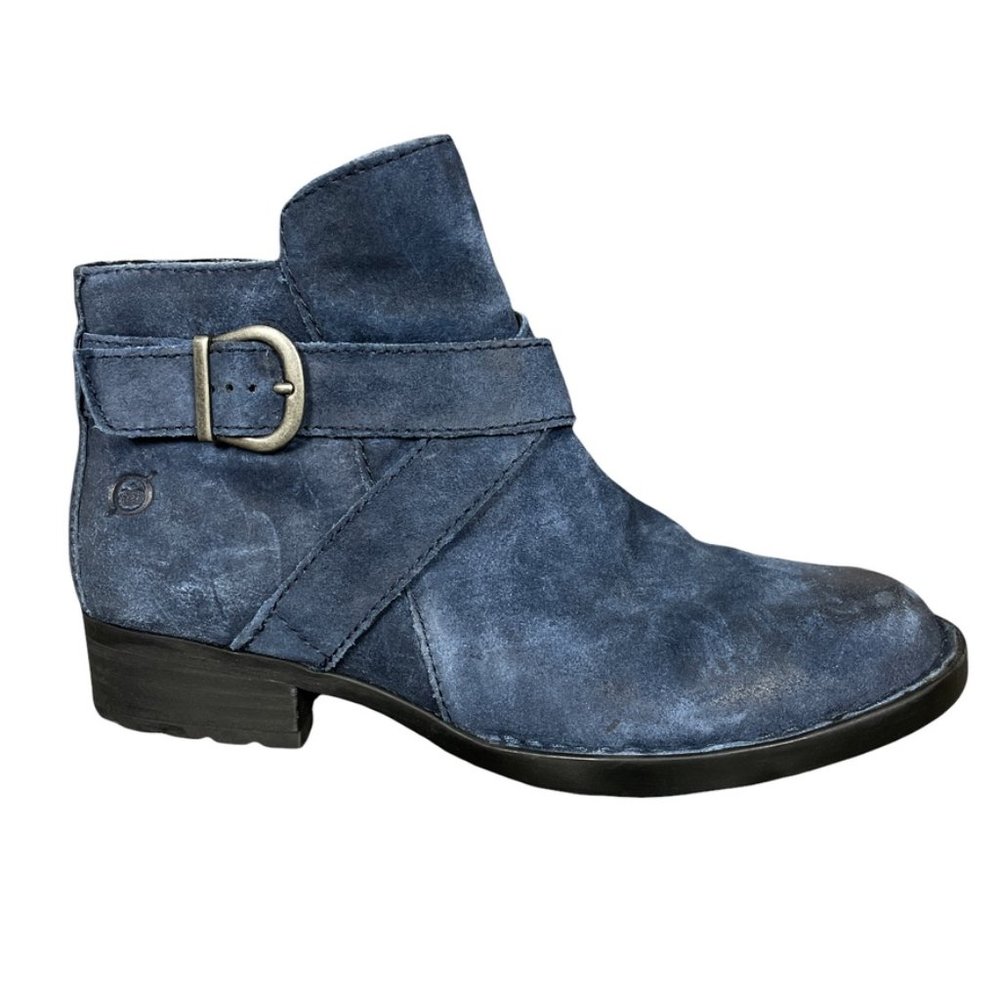Born Trinculo Distressed Suede Booties